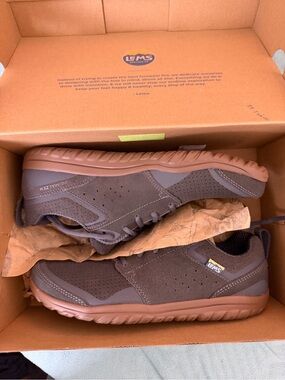 Lems primal zen suede graphite men’s size 10.5 NWT